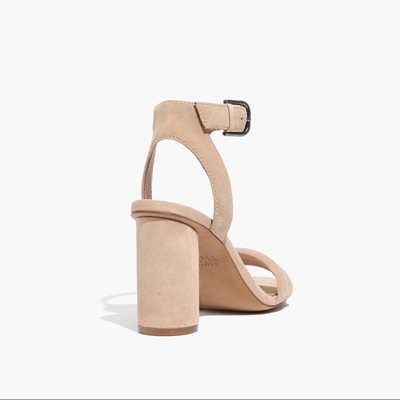 Madewell The Rosalie High Heel Beige Tan Sandals - Picture 2 of 8